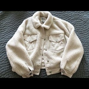 Zara Jacket with Faux Shearling